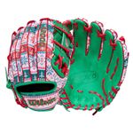 Wilson A2000 December 2025 GTOM Glove Kelly Green / Holiday Sweater