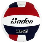 Baden Sports Lexum Microfiber NON NFHS Volleyball Red / White / Navy