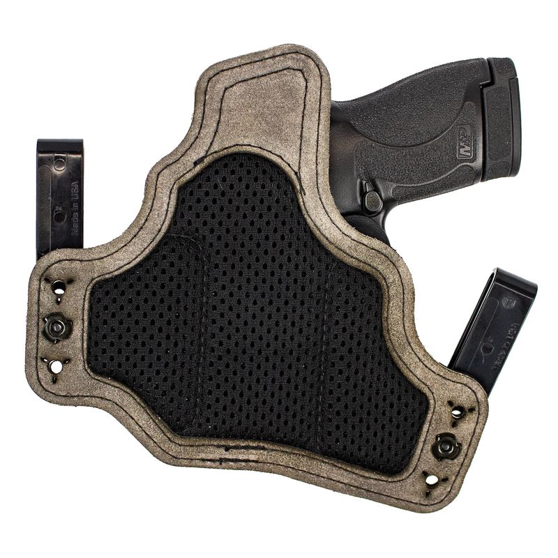 Black Arch Dual Clip IWB Protos-M Holster Black / Grey