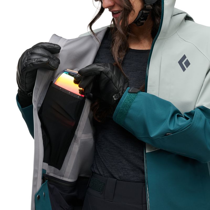 Black Diamond Recon Stretch Shell Jacket - Women's Agave / Deep Woods