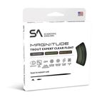 Scientific Anglers Magnitude Textured Trout Expert 10" Clear Tip Fly Line Sage Green / Clear