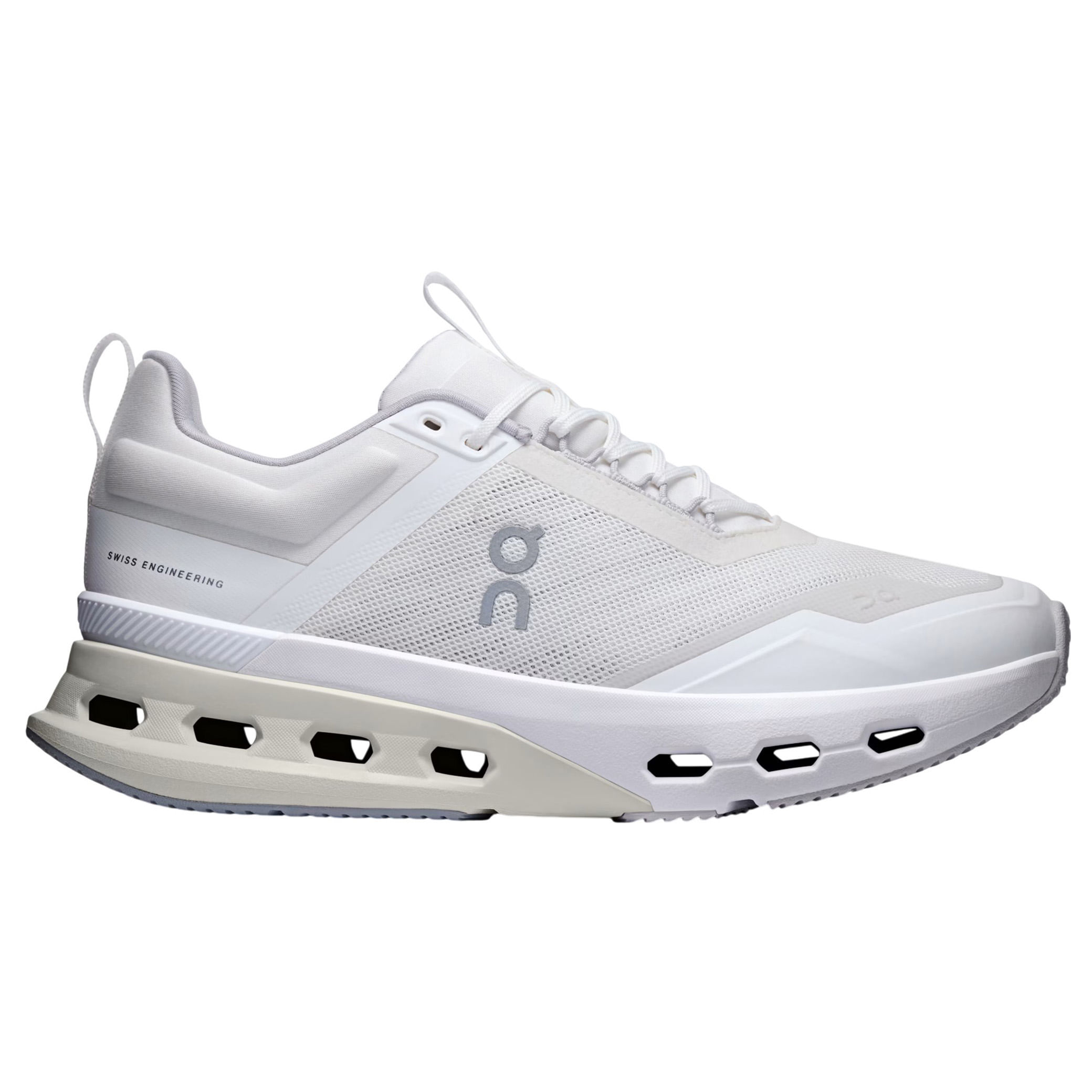 On Cloudnova X Running Shoe - Women's White / Glacier