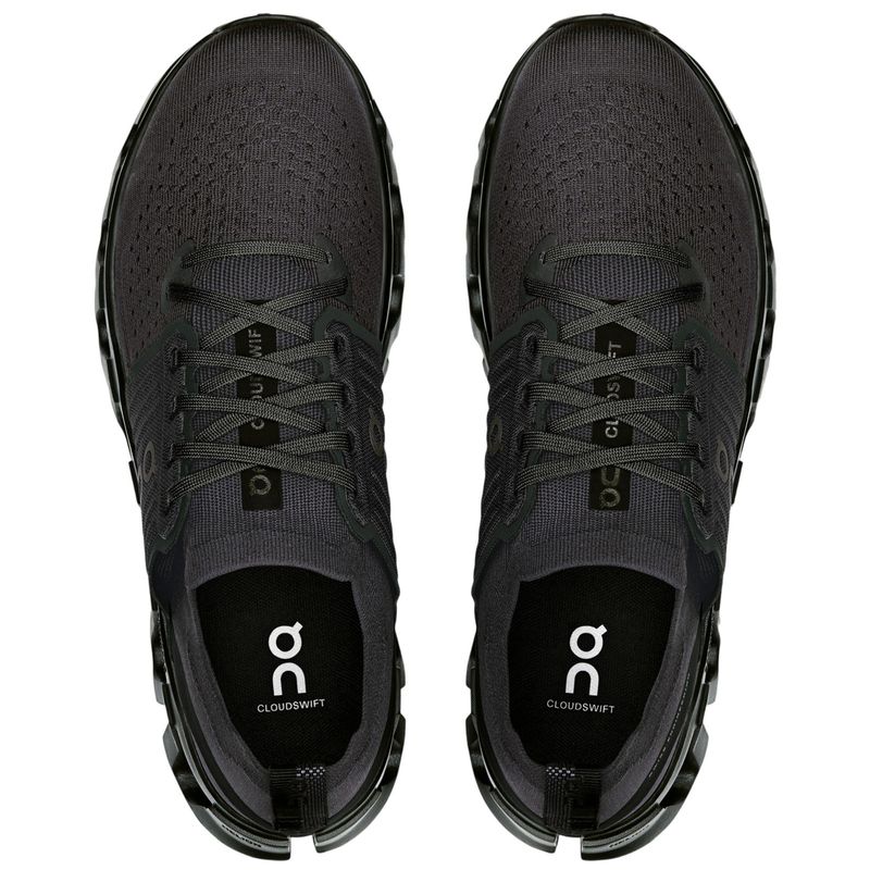 On Cloudswift 4 Running Shoe - Men's Black / Eclipse
