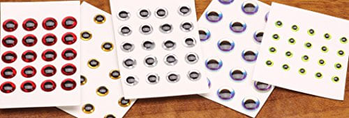 Hareline Dubbin 3D Holographic Eyes
