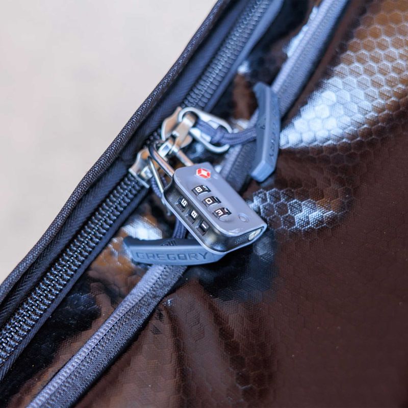 Gregory Alpaca 100L Wheeled Duffel Obsidian Black