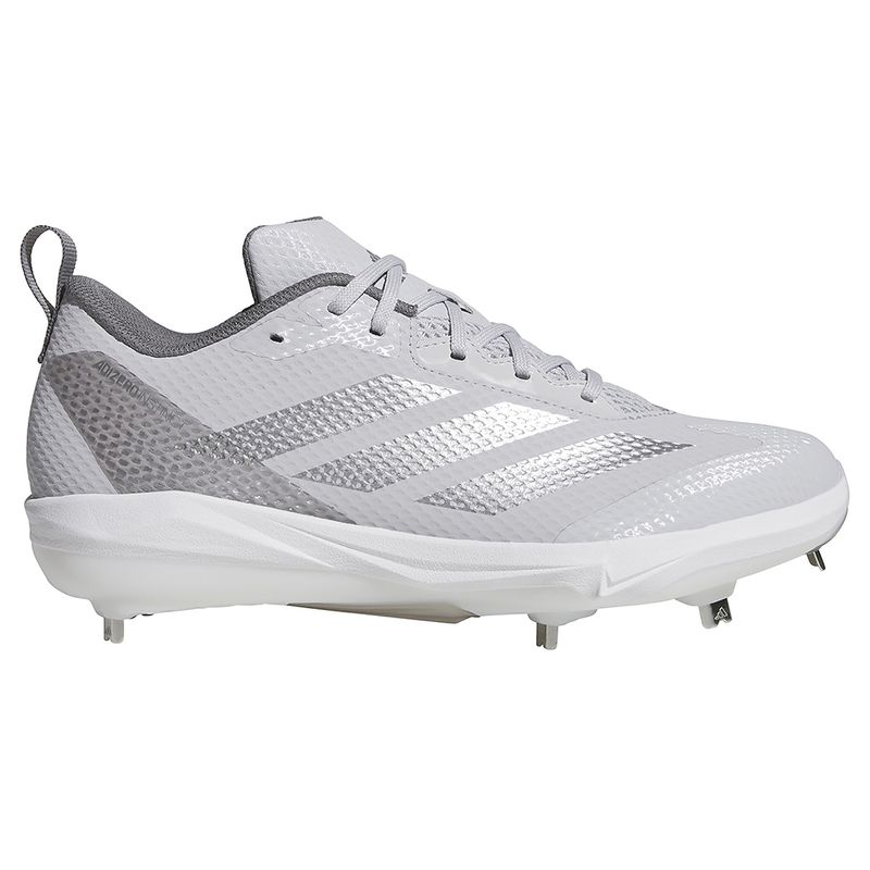 adidas Adizero Instinct 2.0 Softball Cleat - Women's Team Light Grey / Silver Metallic / Team Grey Four