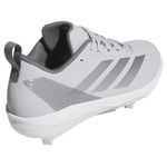 adidas Adizero Instinct 2.0 Softball Cleat - Women's Team Light Grey / Silver Metallic / Team Grey Four