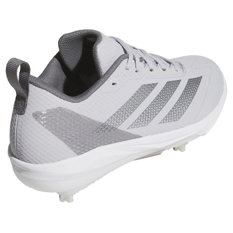 adidas Adizero Instinct 2.0 Softball Cleat - Women's Team Light Grey / Silver Metallic / Team Grey Four
