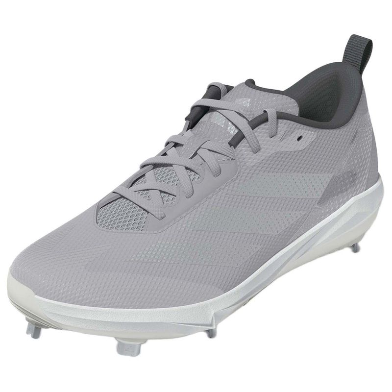 adidas Adizero Instinct 2.0 Softball Cleat - Women's Team Light Grey / Silver Metallic / Team Grey Four