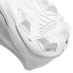 adidas Adizero Impact 2.0 Molded Baseball Cleat - Kids' Team Light Grey / Silver Metallic / Footwear White