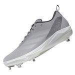 adidas Adizero Instinct 2.0 Softball Cleat - Women's Team Light Grey / Silver Metallic / Team Grey Four