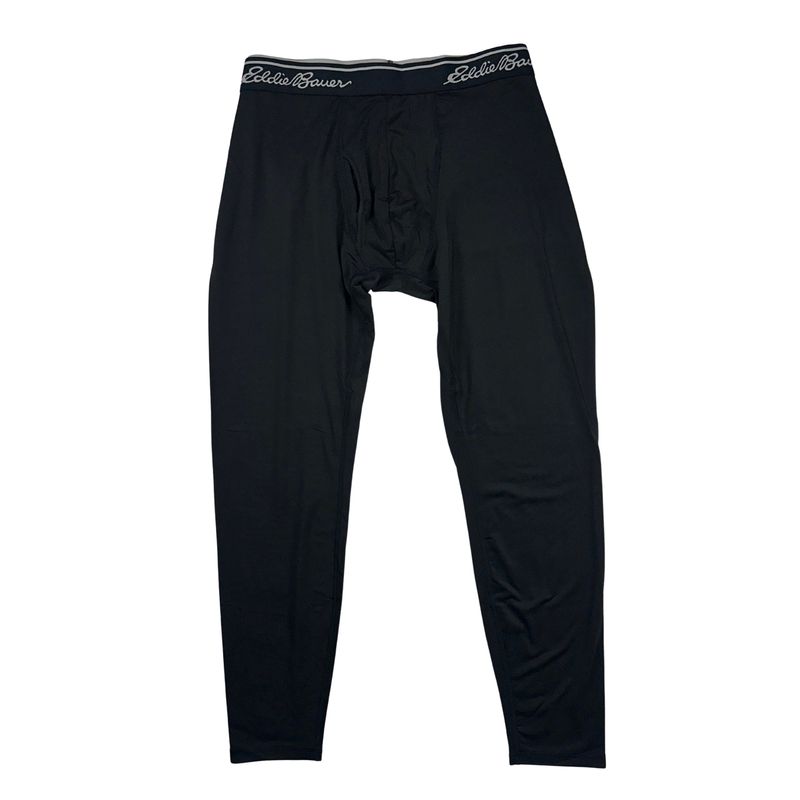 Eddie Bauer Midweight Base Layer Pant - Men's Black