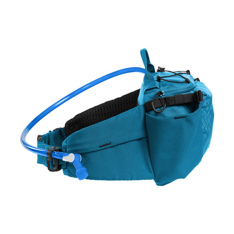 CamelBak M.U.L.E. 5 Waist Pack with Crux 1.5L Lumbar Reservoir Moroccan Blue