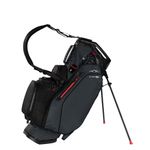 Sun Mountain C130 Vlo Hybrid Stand Golf Bag - 2026 Steel / Black / Red