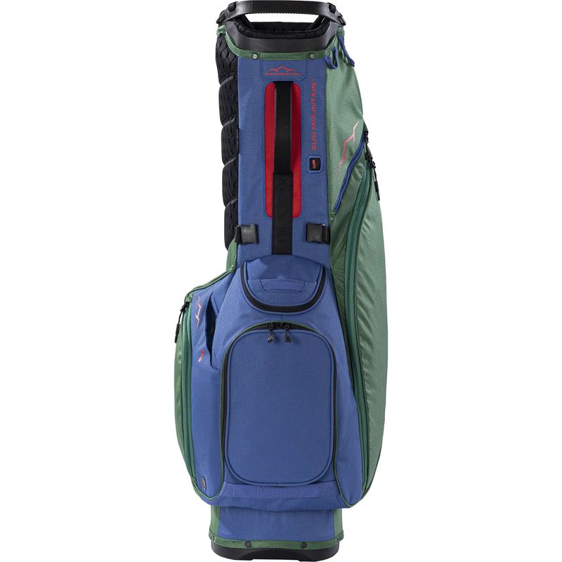Sun Mountain Eclipse E-2.5 Stand Golf Bag - 2026 Forest / Sport Navy / Red