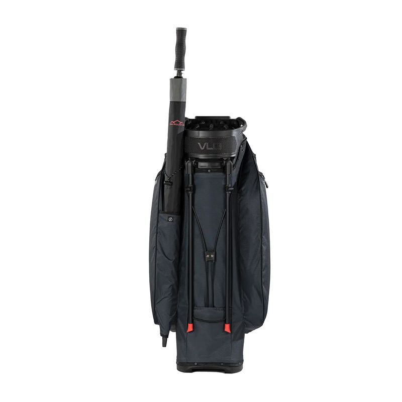 Sun Mountain C130 Vlo Hybrid Stand Golf Bag - 2026 Steel / Black / Red