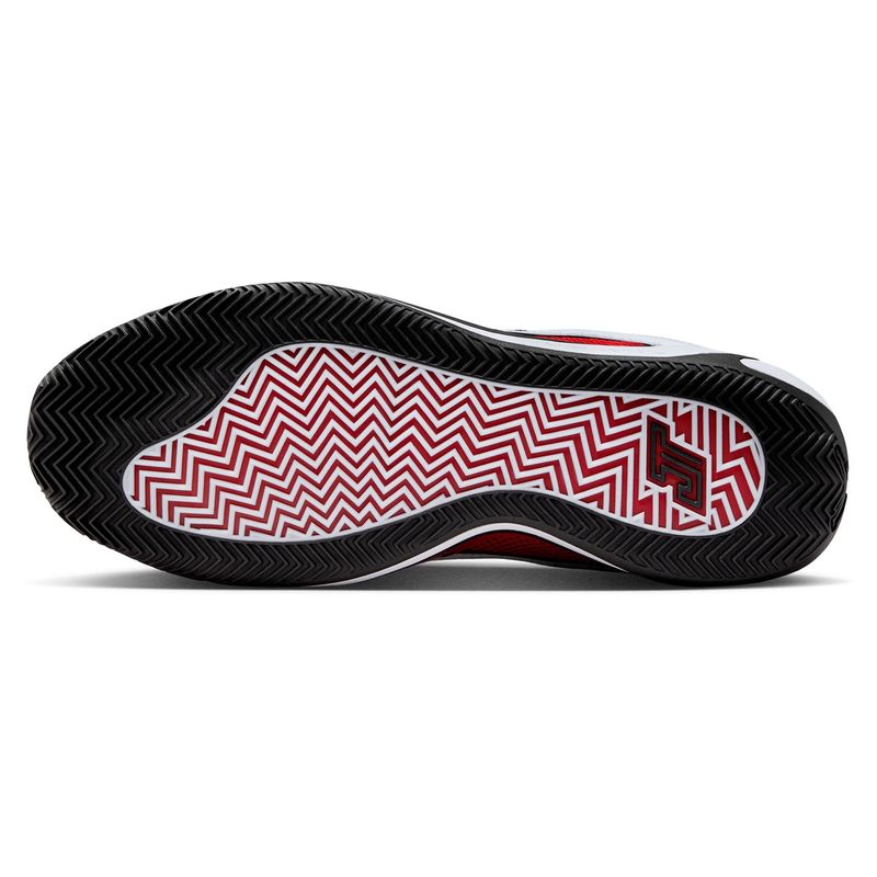 Jordan Tatum 4 Basketball Shoe - Men's White / University Red Black