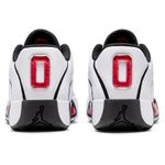 Jordan Tatum 4 Basketball Shoe - Men's White / University Red Black