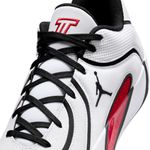 Jordan Tatum 4 Basketball Shoe - Men's White / University Red Black