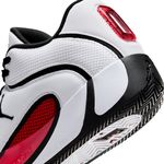 Jordan Tatum 4 Basketball Shoe - Men's White / University Red Black