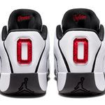 Jordan Tatum 4 Basketball Shoe - Men's White / University Red Black