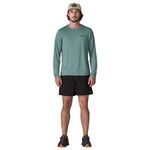 Patagonia Fitz Roy Trout Cap Cool Daily Long-Sleeve Shirt - Men's Blue Sage / Light Blue Sage X-Dye