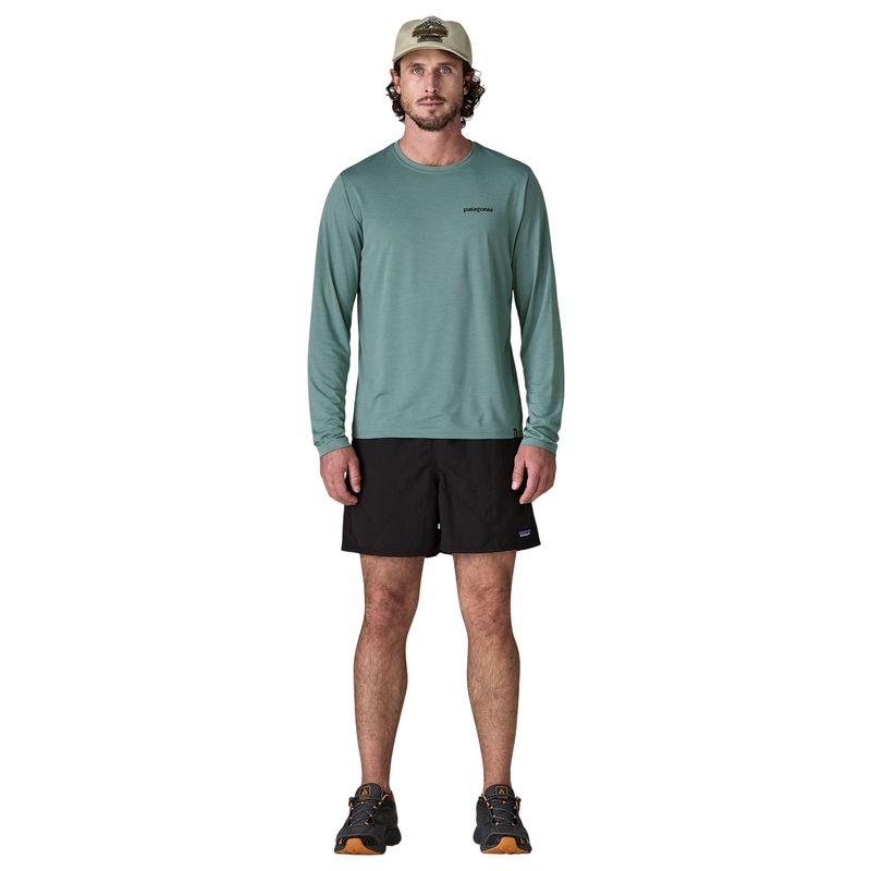 Patagonia Fitz Roy Trout Cap Cool Daily Long-Sleeve Shirt - Men's Blue Sage / Light Blue Sage X-Dye