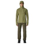Patagonia Fitz Roy Trout Cap Cool Sun Hoodie - Men's Caper Green / Buckhorn Green X-Dye