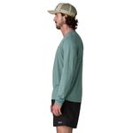 Patagonia Fitz Roy Trout Cap Cool Daily Long-Sleeve Shirt - Men's Blue Sage / Light Blue Sage X-Dye