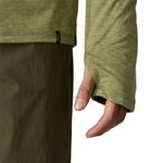 Patagonia Fitz Roy Trout Cap Cool Sun Hoodie - Men's Caper Green / Buckhorn Green X-Dye