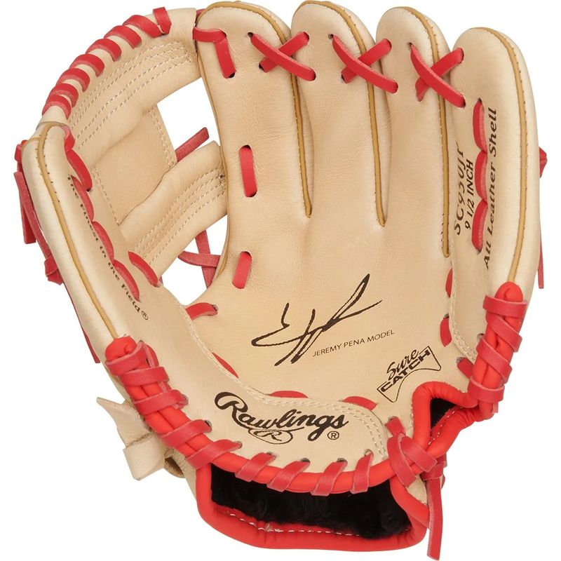 Rawlings Sure Catch Jeremy Pena Signature 9.5" Baseball Glove Camel