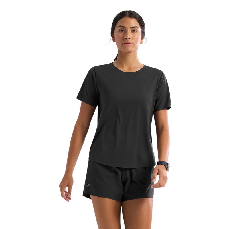 Arc'teryx Norvan Crew Neck SS Shirt - Women's Black
