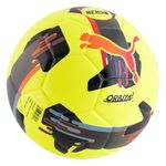 PUMA Orbita 3 FIFA Quality NFHS Soccer Ball Lemon Tonic / Multicolor