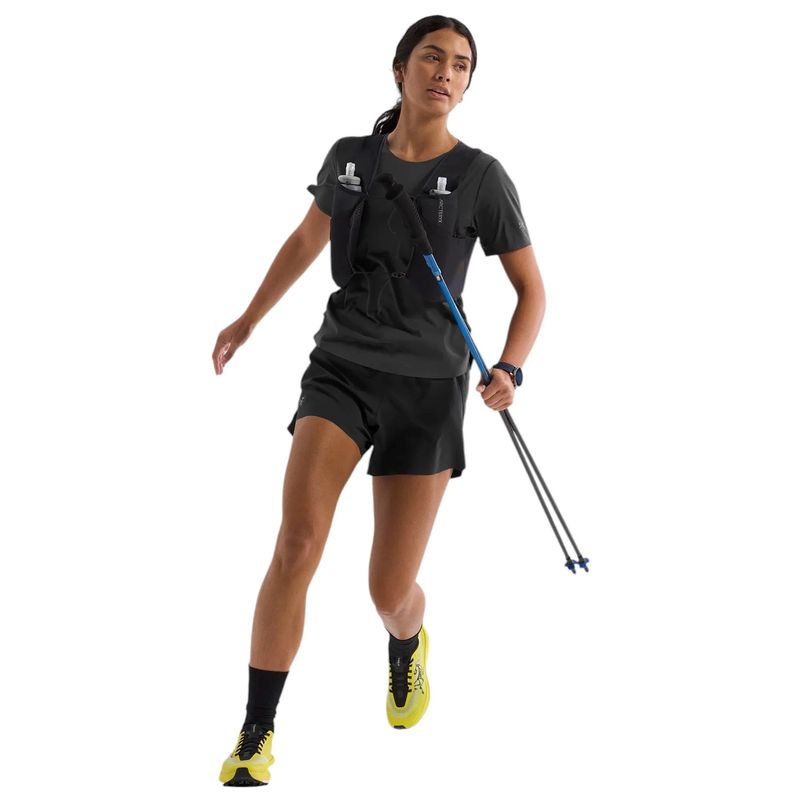 Arc'teryx Norvan Crew Neck SS Shirt - Women's Black