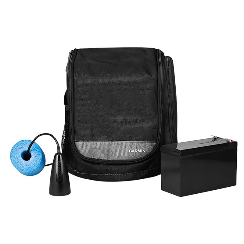 Garmin Striker Plus 4 Ice Fishing Bundle Black