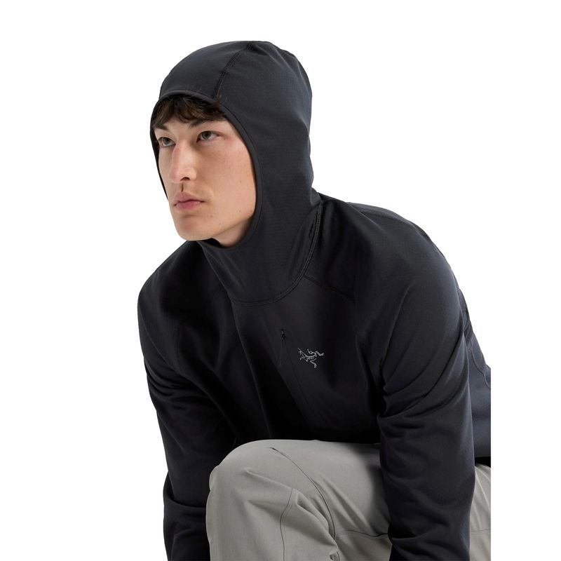 Arc'teryx Delta Pullover Hoodie - Men's Black