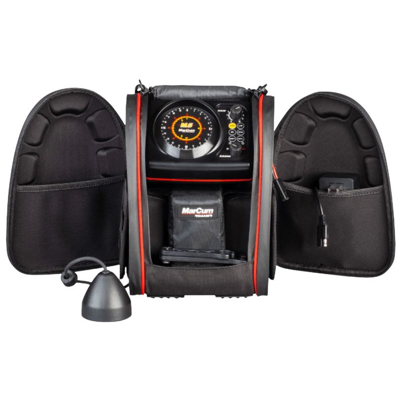NORMARK; MARCUM M5 True Color Sonar Flasher System Black / Red