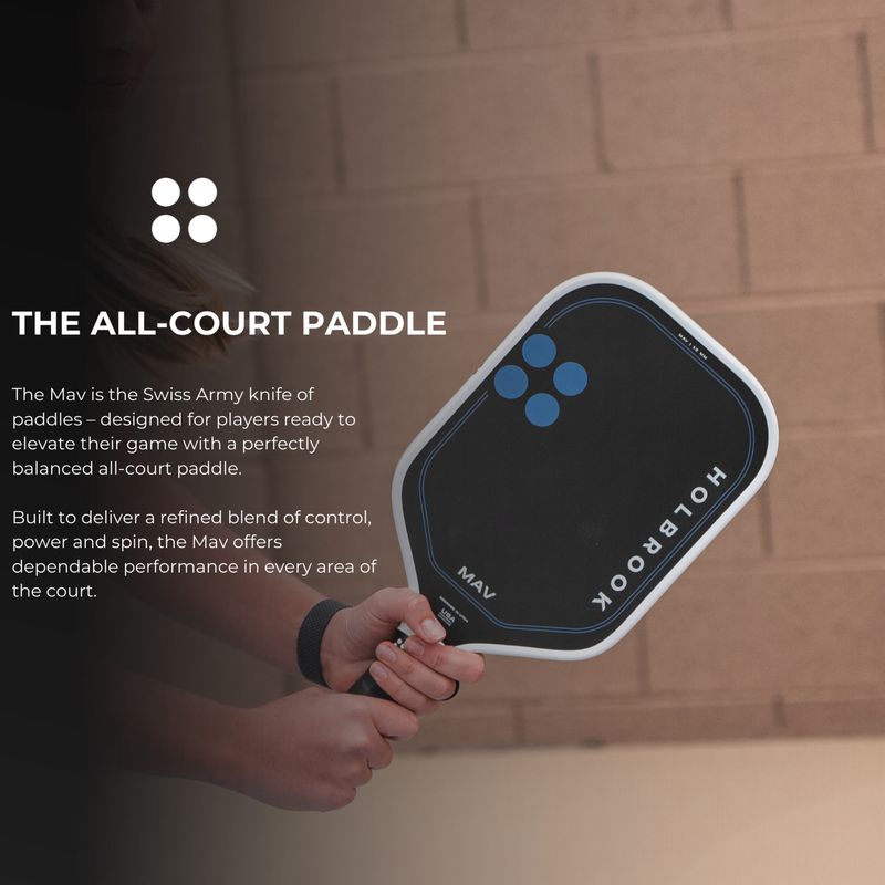 Holbrook Pickleball Mav 16mm Paddle Black / Blue