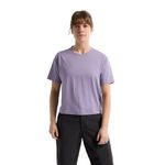 Arc'teryx Taema Crop Short Sleeve Shirt - Women's Velocity Heather