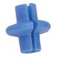 NWEB BUTTON KISSER SLOTTED Blue