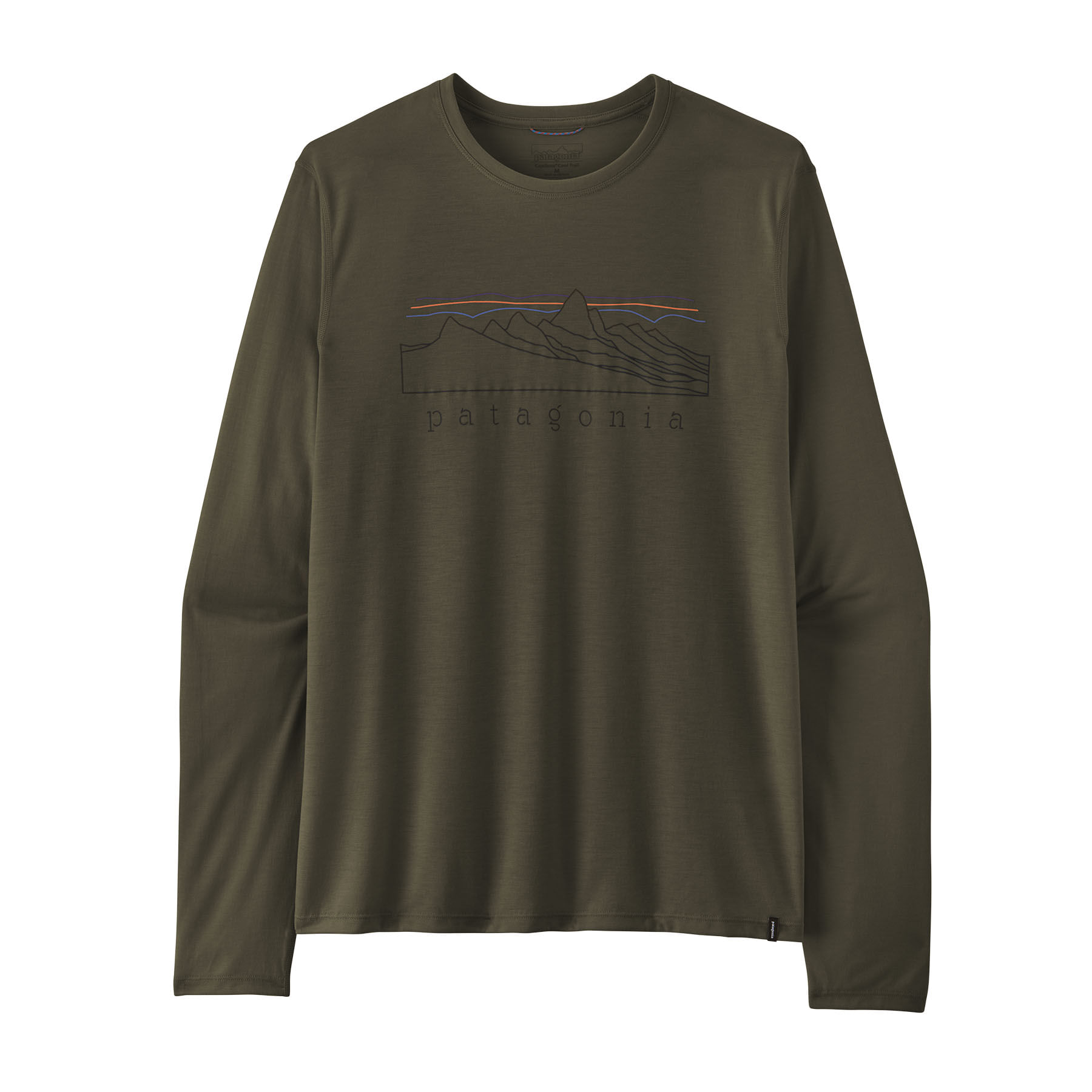 Patagonia Stratapeaks Capilene Cool Trail Long-Sleeve T-Shirt - Men's - Basin Green L