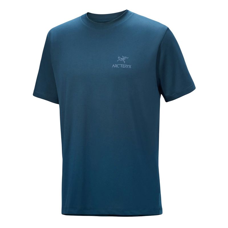 Arc'teryx Kragg Cotton Bird Word T-Shirt - Men's Nightscape / Light Night