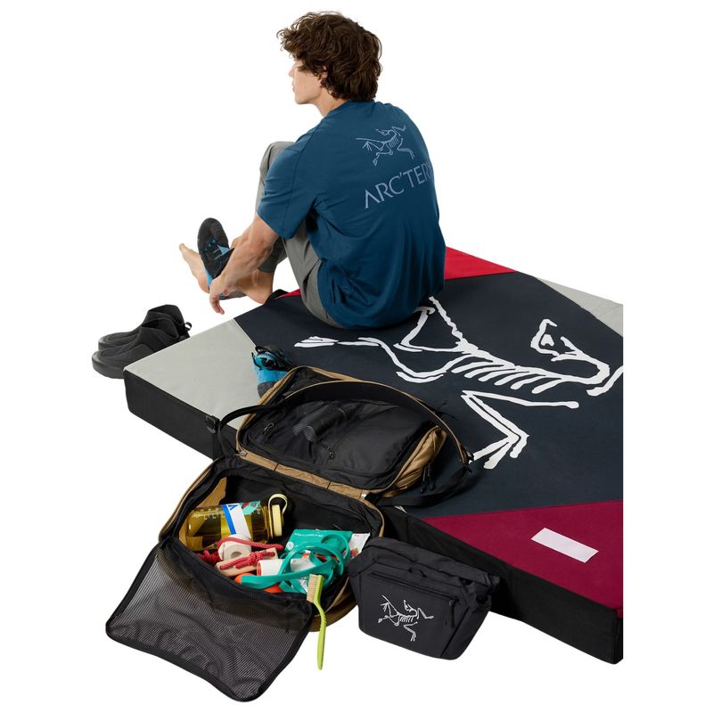 Arc'teryx Kragg Cotton Bird Word T-Shirt - Men's Nightscape / Light Night