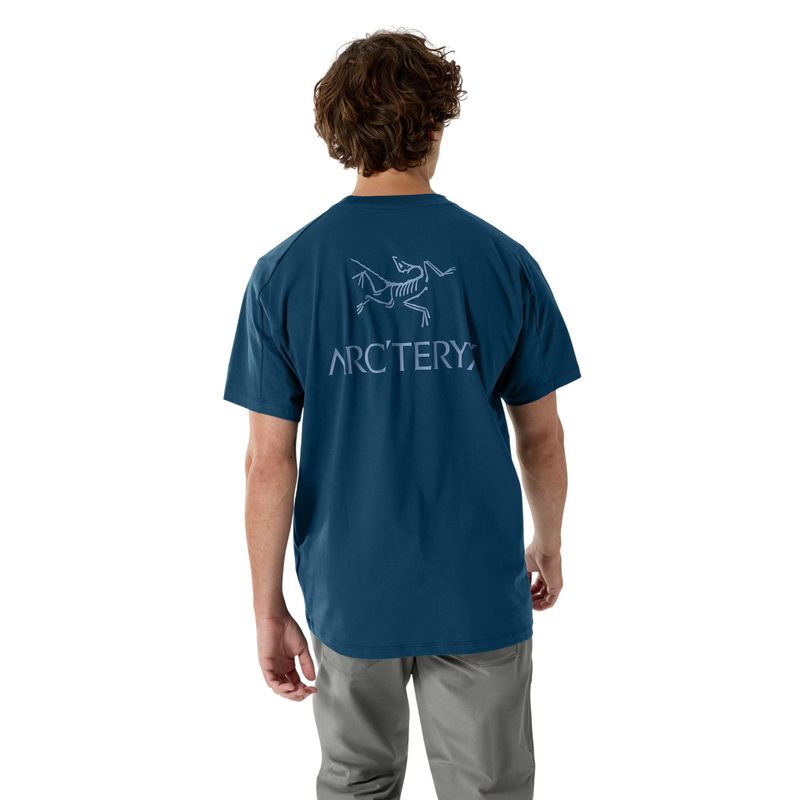 Arc'teryx Kragg Cotton Bird Word T-Shirt - Men's Nightscape / Light Night
