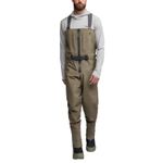 SITKA Crosscurrent Zip GTX Stockingfoot Wader Bark Brown