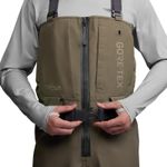 SITKA Crosscurrent Zip GTX Stockingfoot Wader Bark Brown