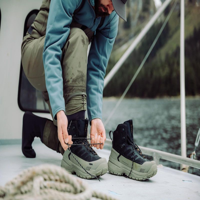 SITKA Crosscurrent Zip GTX Stockingfoot Wader Bark Brown