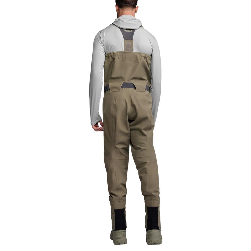 SITKA Crosscurrent Zip GTX Stockingfoot Wader Bark Brown