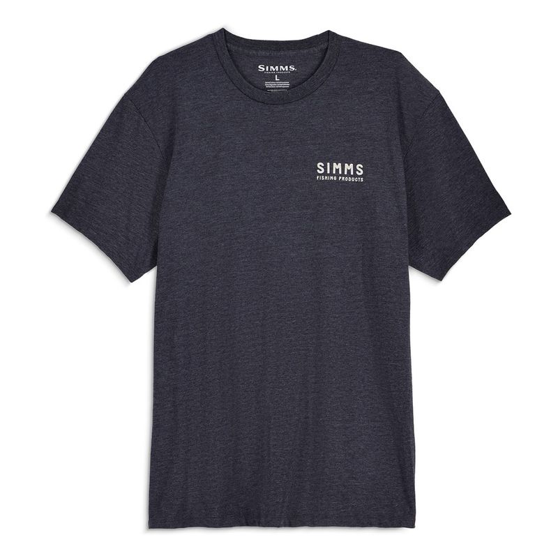 Simms Woodland Leap T-Shirt - Men's Navy