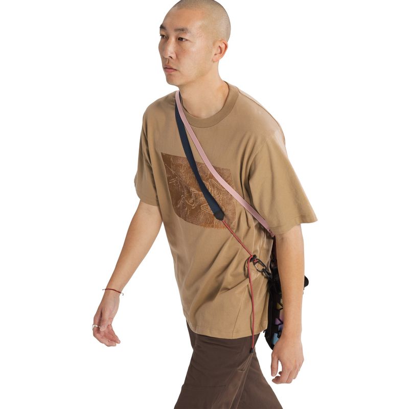 Arc'teryx Kragg Cotton Lithographica T-Shirt - Men's Canvas